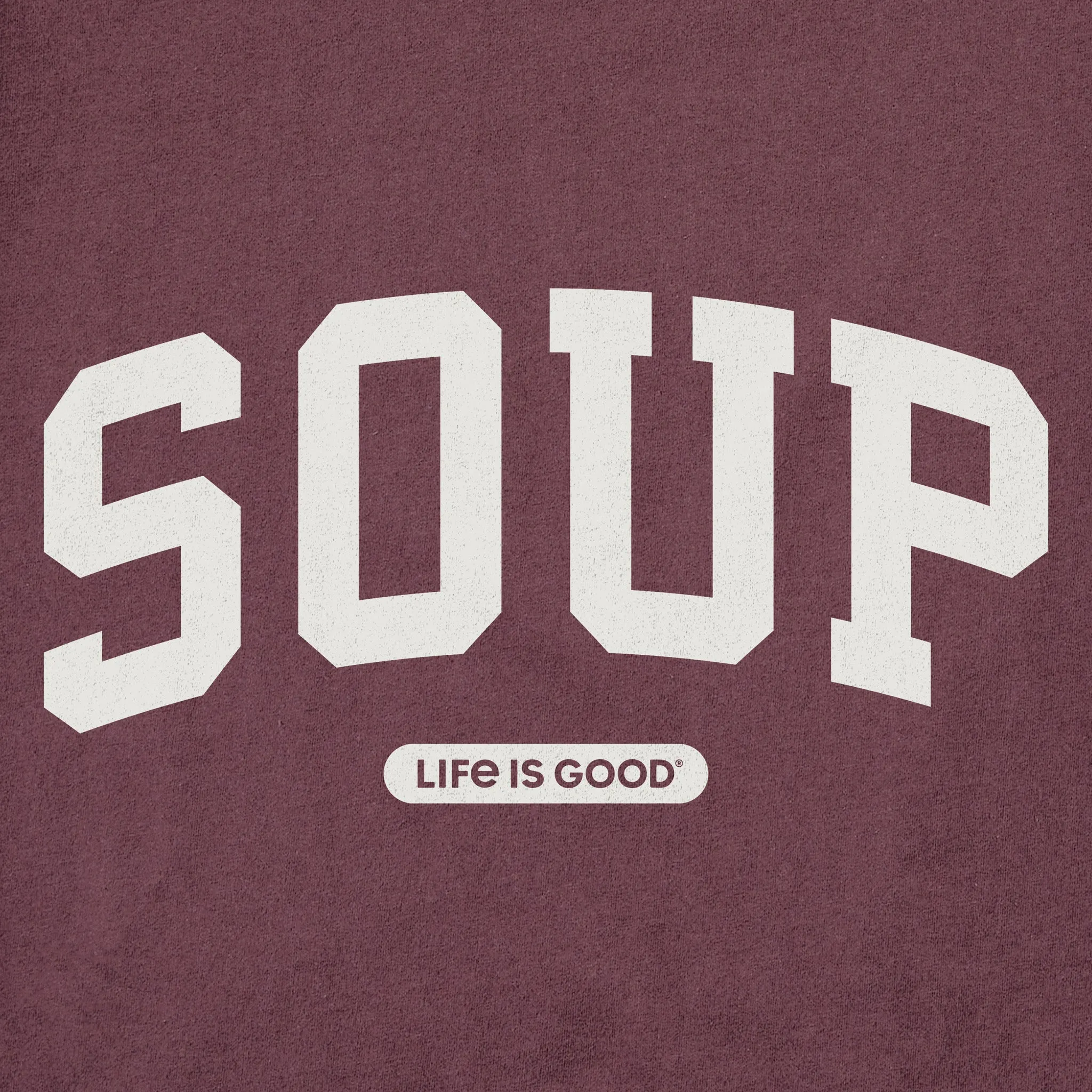 Women's Soup Arch Long Sleeve Crusher Tee sold by Life is Good product image thumbnail 2