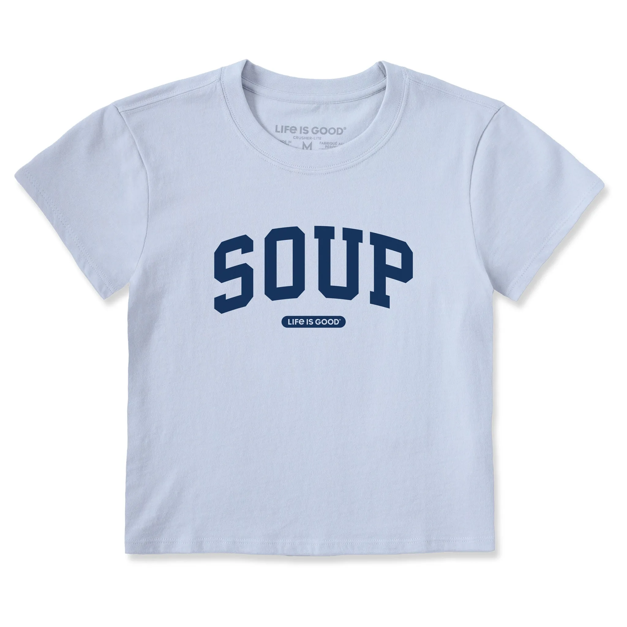 Women's Soup Arch Crusher-LITE Shrunken Tee sold by Life is Good