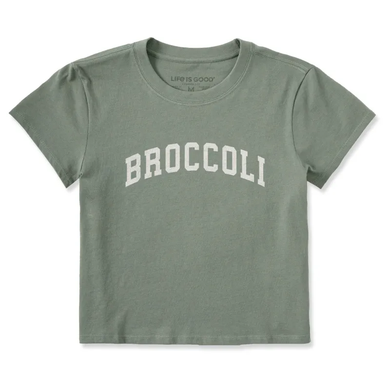 Women's Broccoli Arch Crusher-LITE Shrunken Tee sold by Life is Good