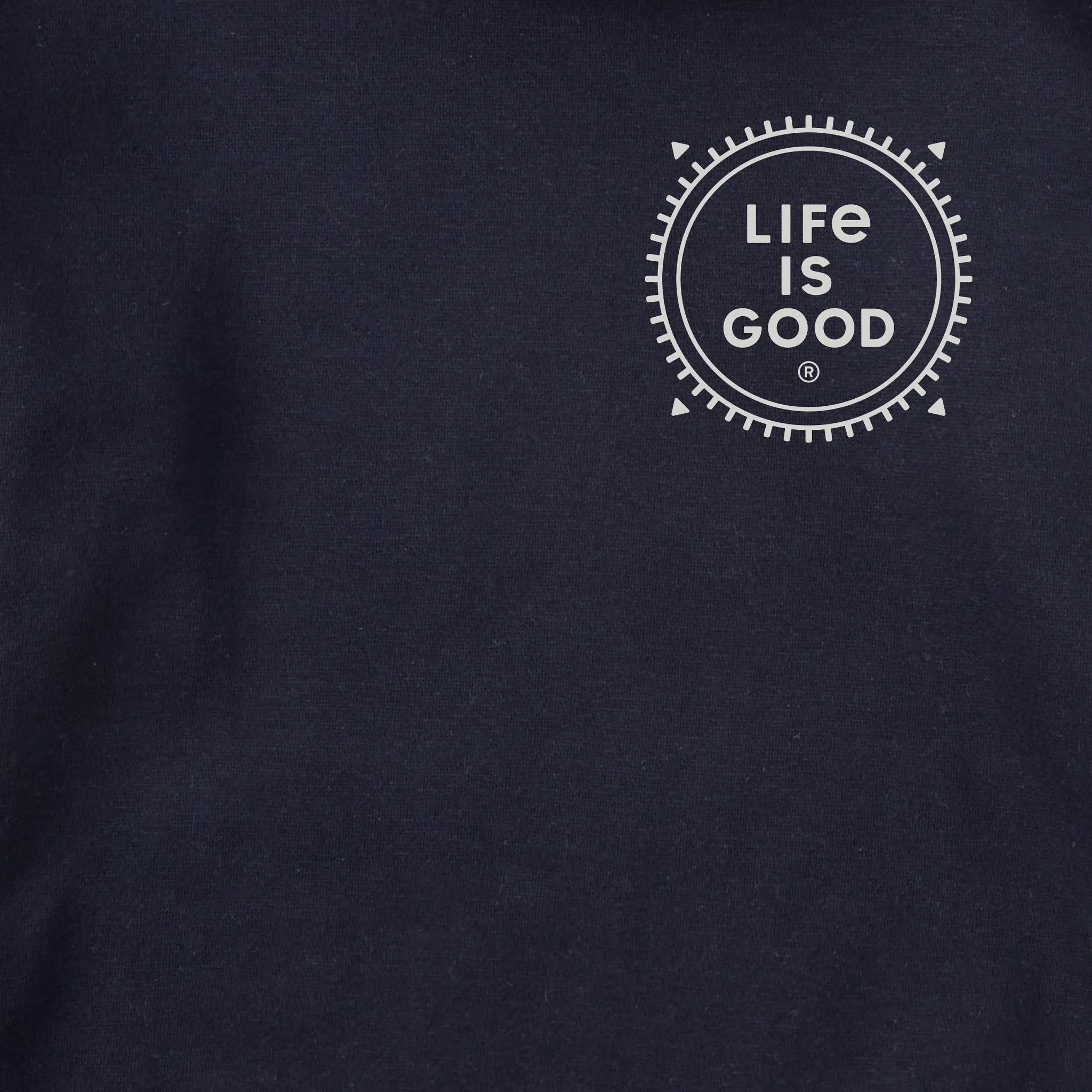 Adult Unisex Wander Compass Camp Every Wear Crew Sweatshirt sold by Life is Good product image thumbnail 3