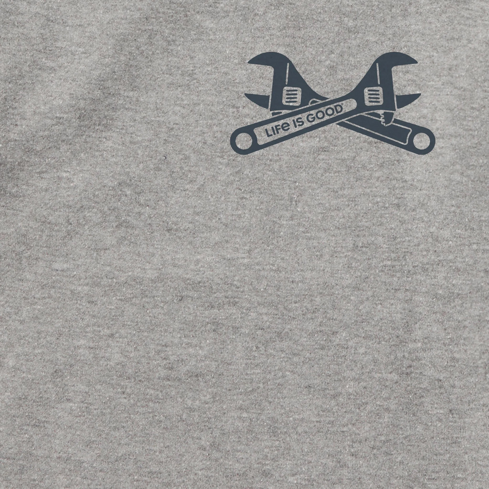 Adult Unisex I am the Warranty Every Wear Hoodie Sweatshirt sold by Life is Good product image thumbnail 3