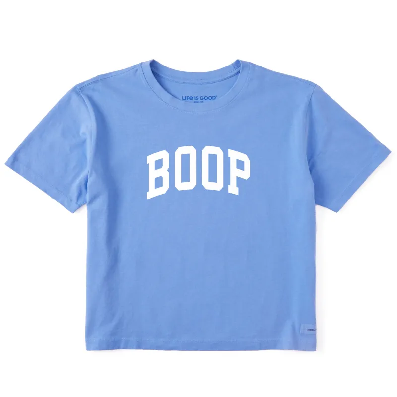 Women's Boop Arch Short Sleeve Crusher Boxy Tee sold by Life is Good