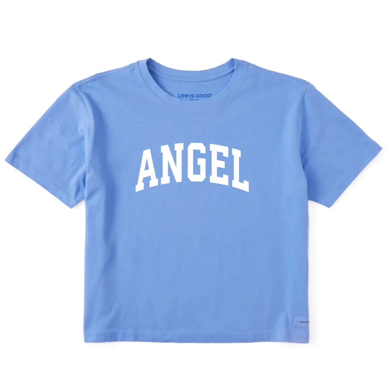 Women's Angel Arch Short Sleeve Crusher Boxy Tee sold by Life is Good