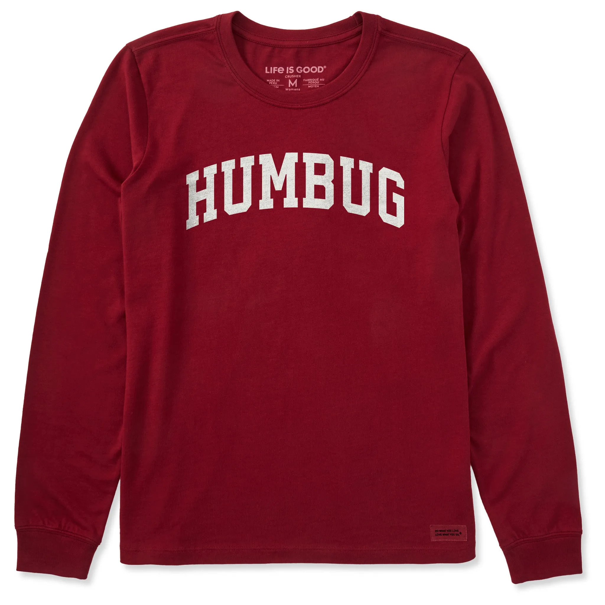 Women's A Humbug Arch Long Sleeve Crusher Tee sold by Life is Good