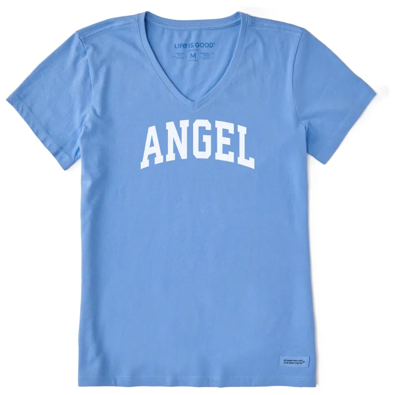 Women's Angel Arch Short Sleeve Crusher Vee made by Life is Good