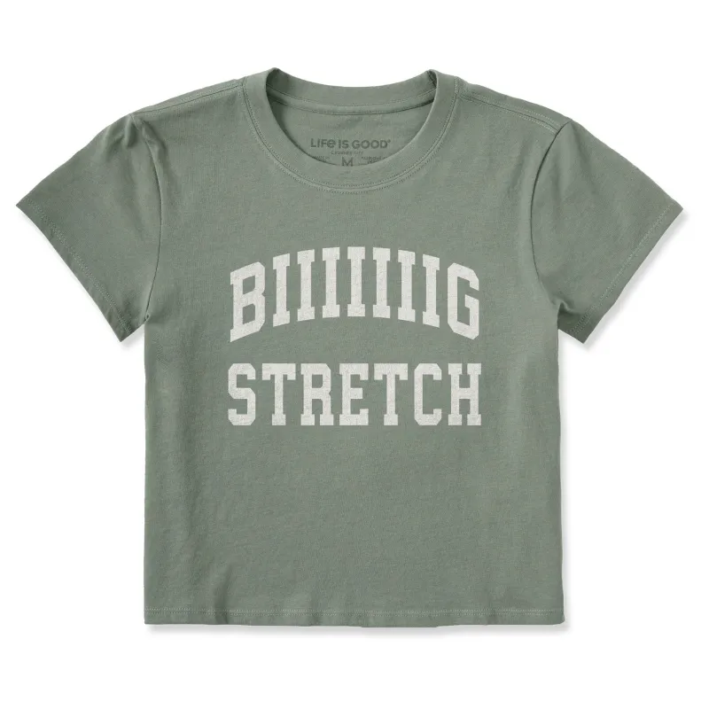 Women's BIIIIIIIG Stretch Arch Crusher-LITE Shrunken Tee sold by Life is Good