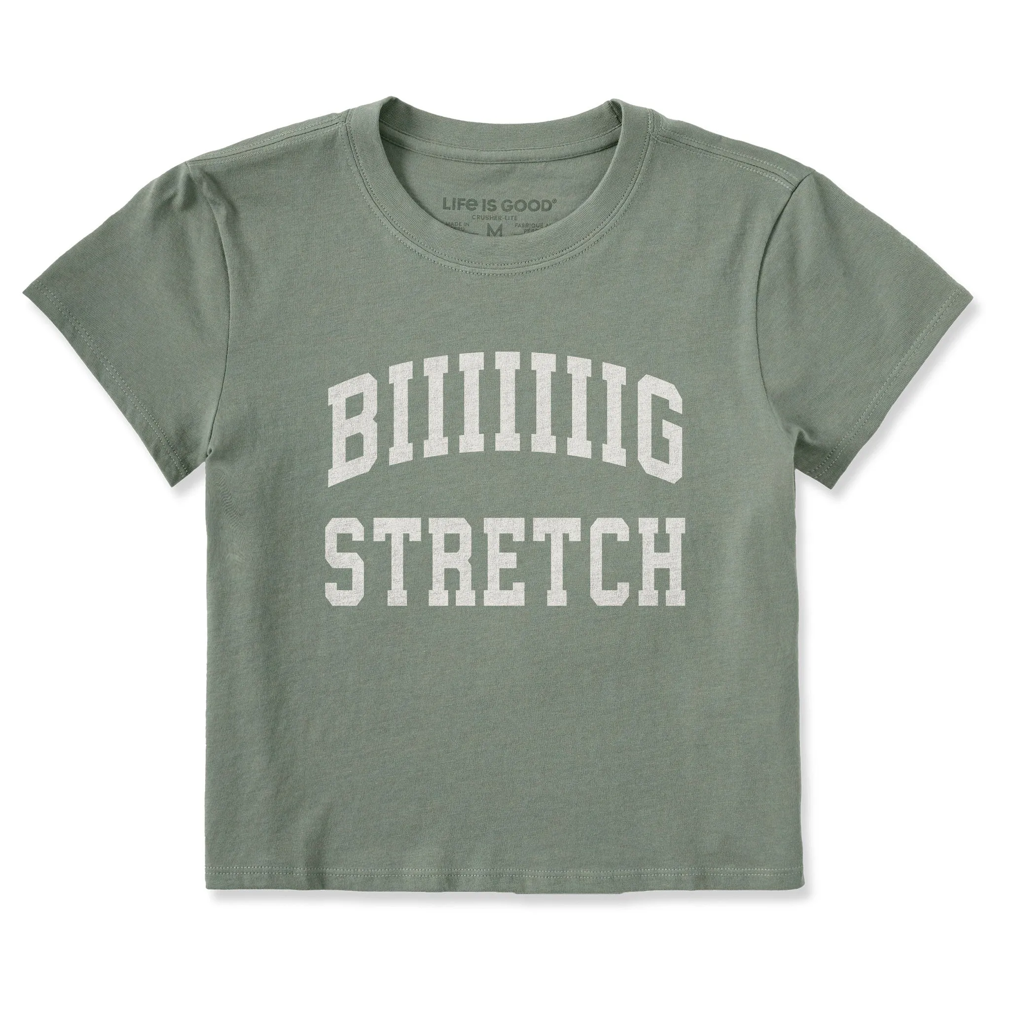 Women's BIIIIIIIG Stretch Arch Crusher-LITE Shrunken Tee sold by Life is Good