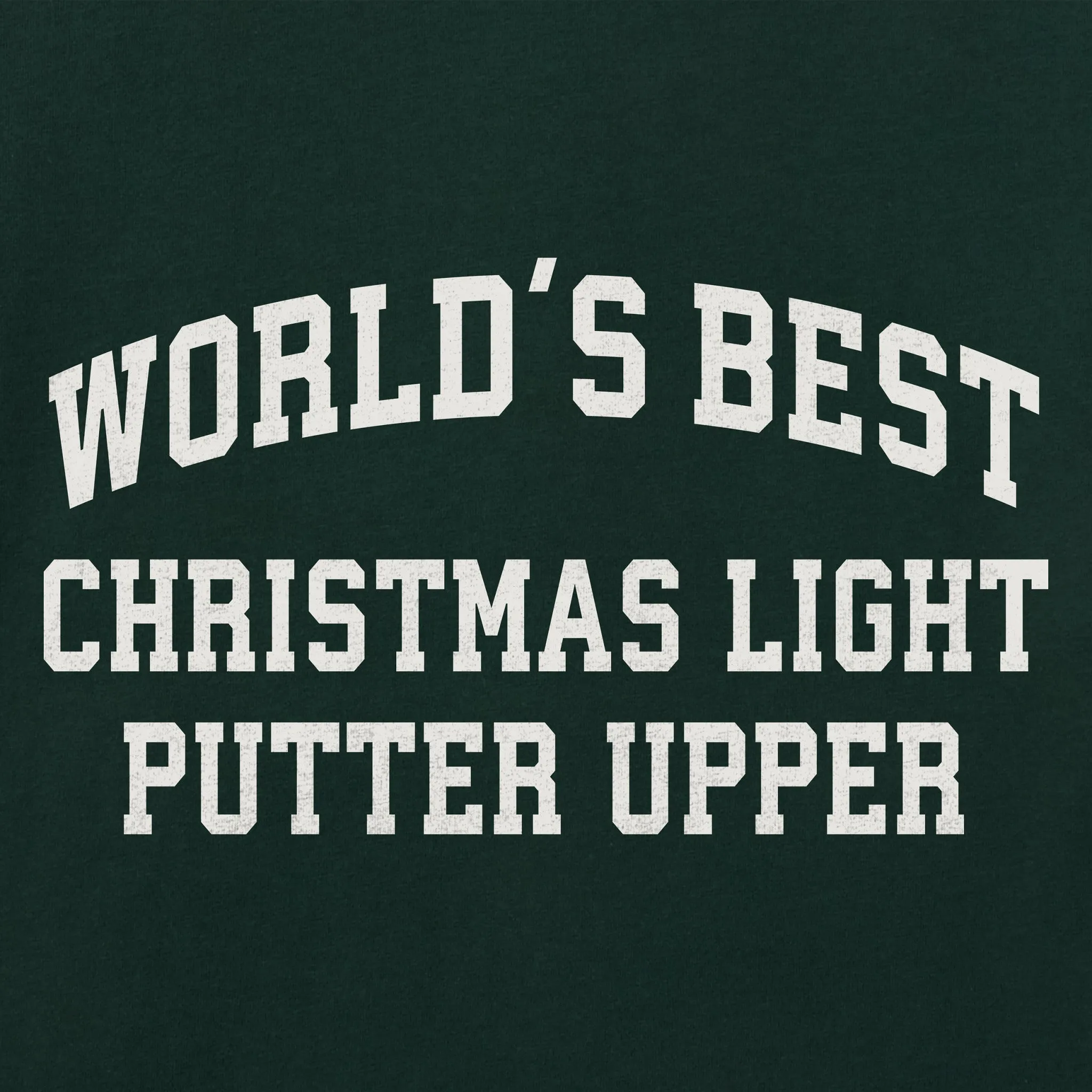 Men's Christmas Light Putter Upper Arch Long Sleeve Crusher Tee sold by Life is Good product image thumbnail 2