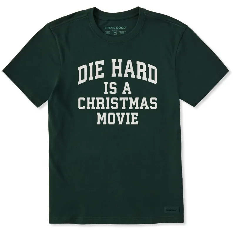 Men's Christmas Movie Arch Short Sleeve Crusher Tee sold by Life is Good