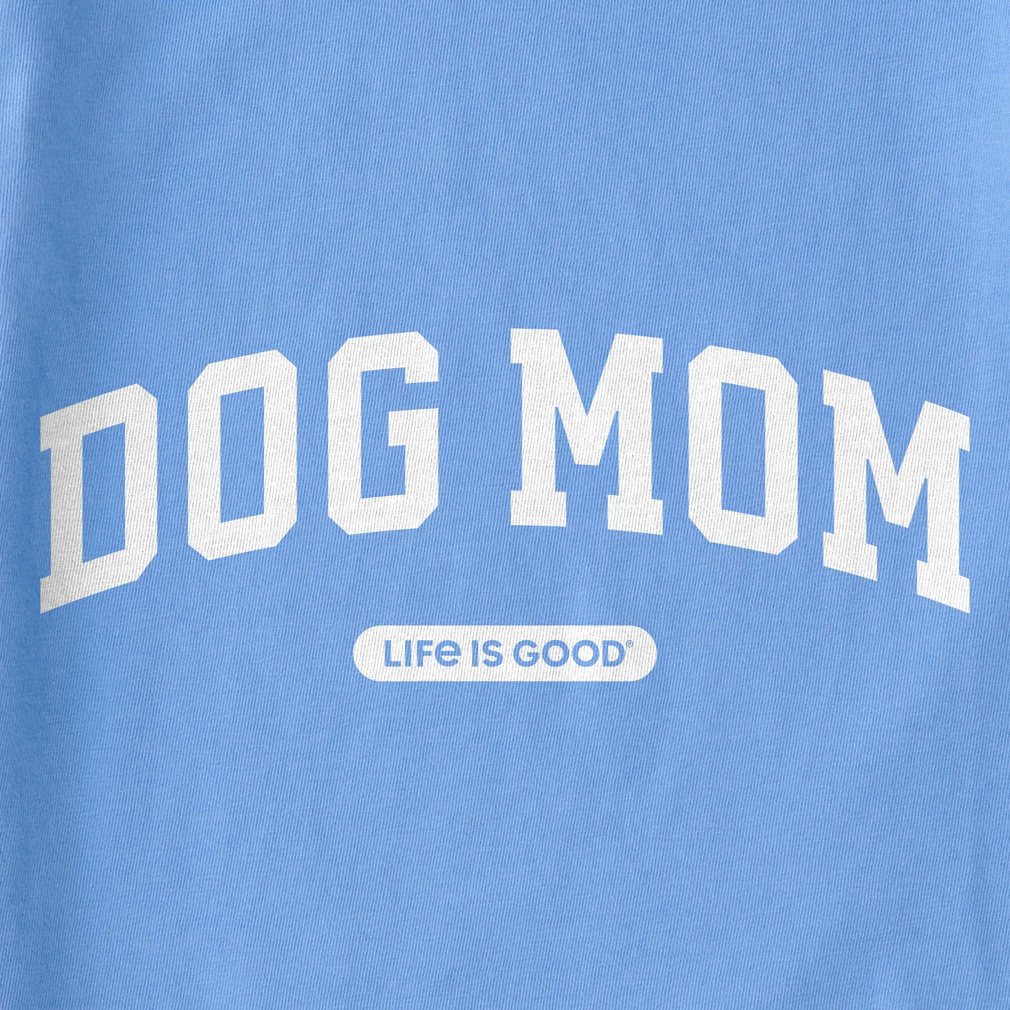 Women's Dog Mom Arch Short Sleeve Crusher Tee sold by Life is Good product image thumbnail 2