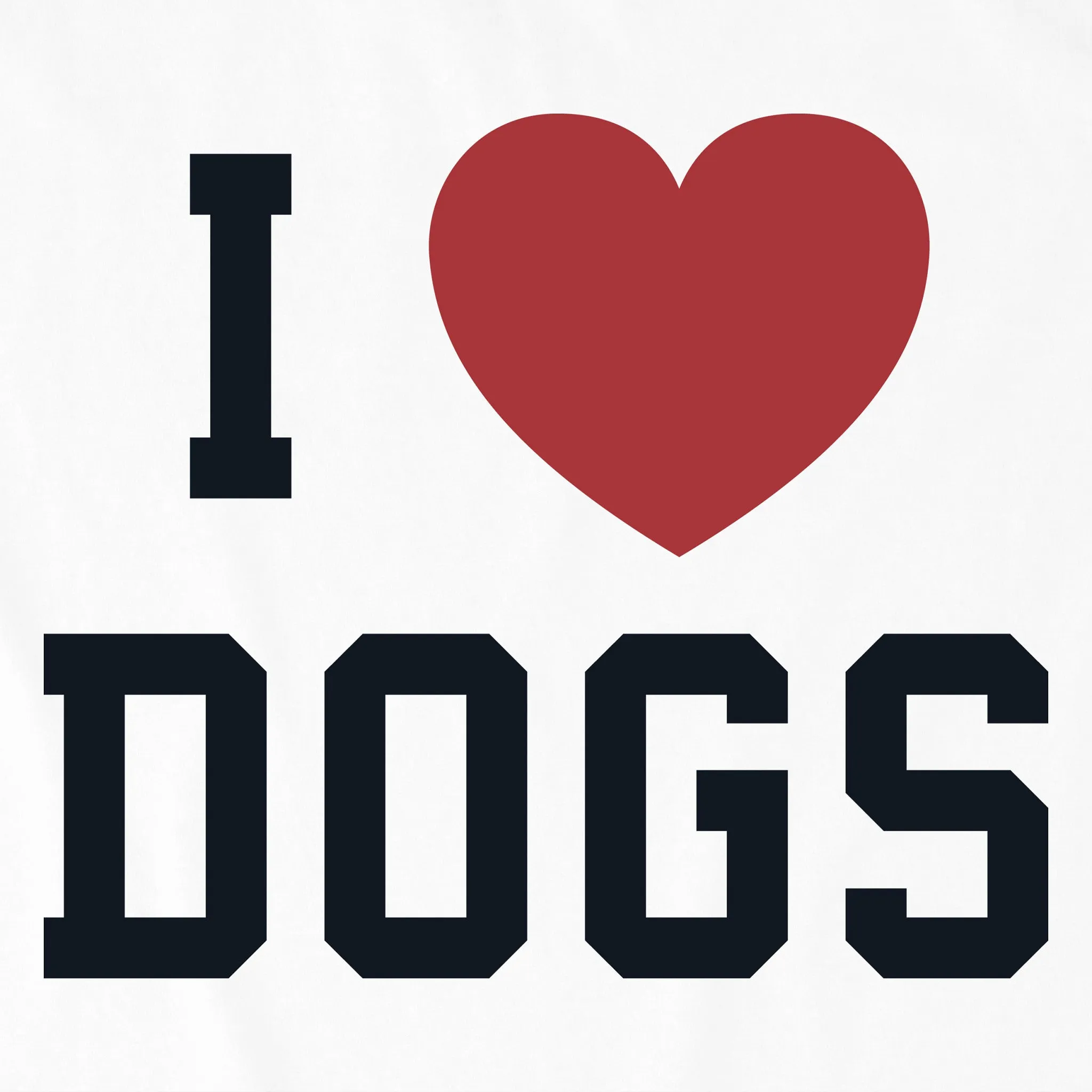 Women's I Heart Dogs Arch Short Sleeve Crusher Boxy Tee sold by Life is Good product image thumbnail 2