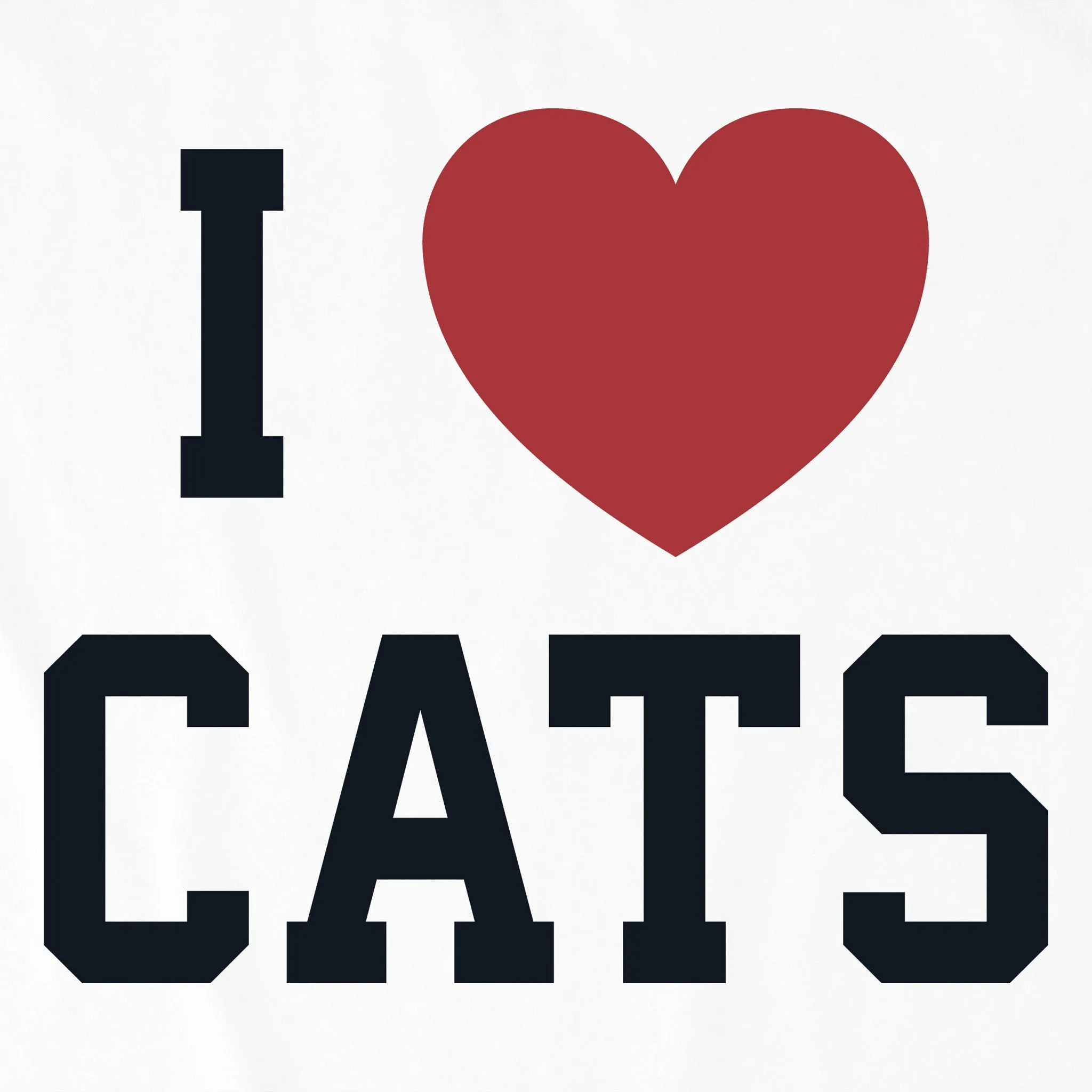 Women's I Heart Cats Arch Short Sleeve Crusher Boxy Tee sold by Life is Good product image thumbnail 2