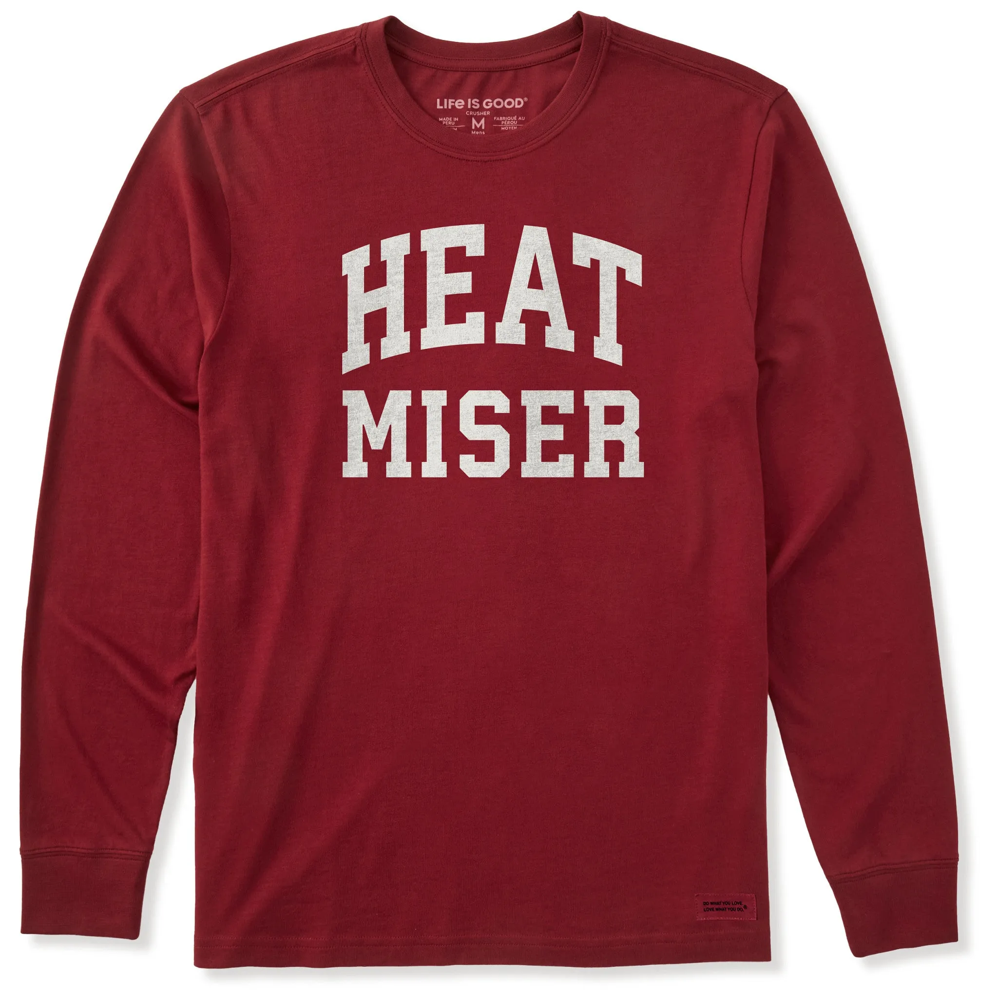 Men's Heat Miser Arch Long Sleeve Crusher Tee sold by Life is Good