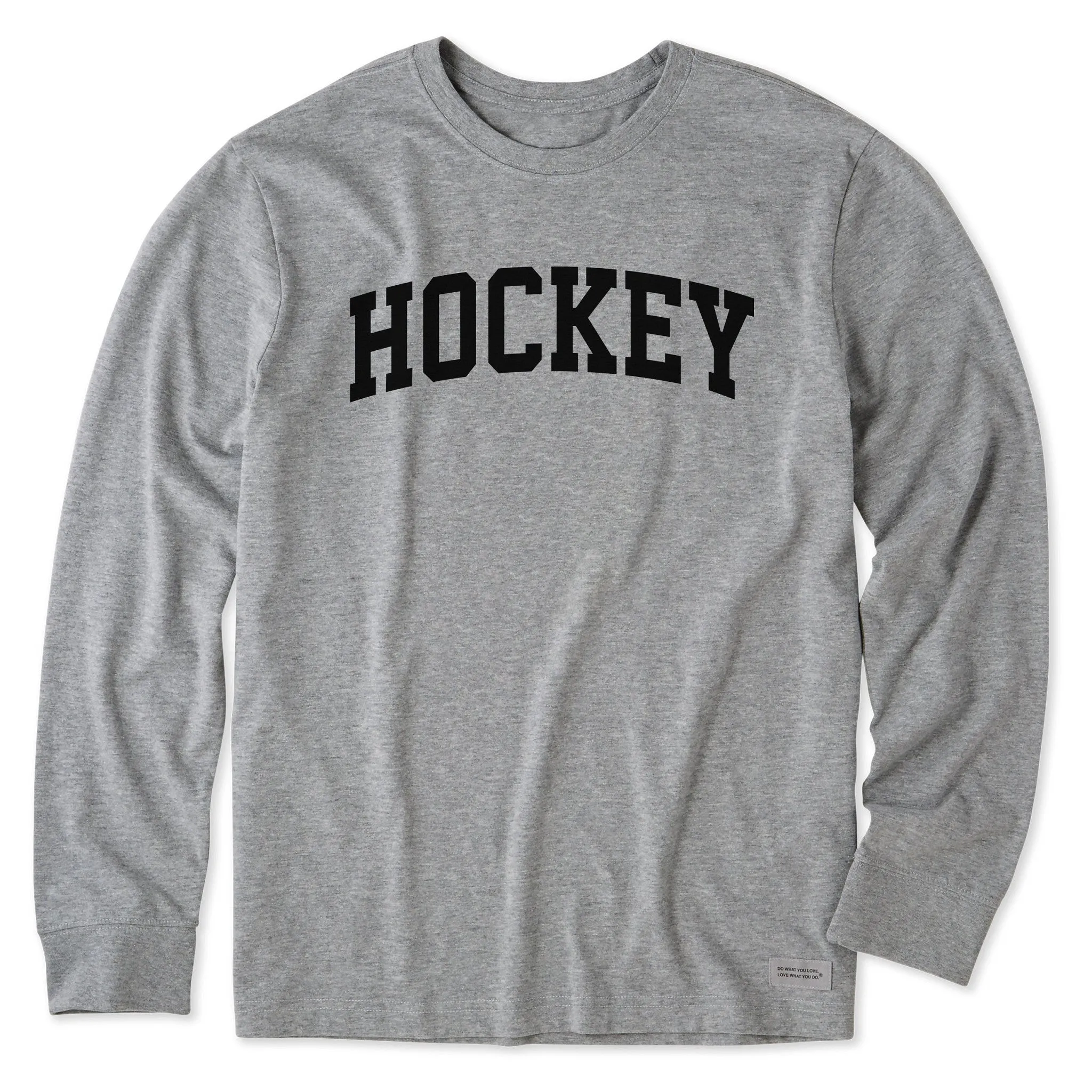 Men's Hockey Arch Long Sleeve Crusher Tee sold by Life is Good