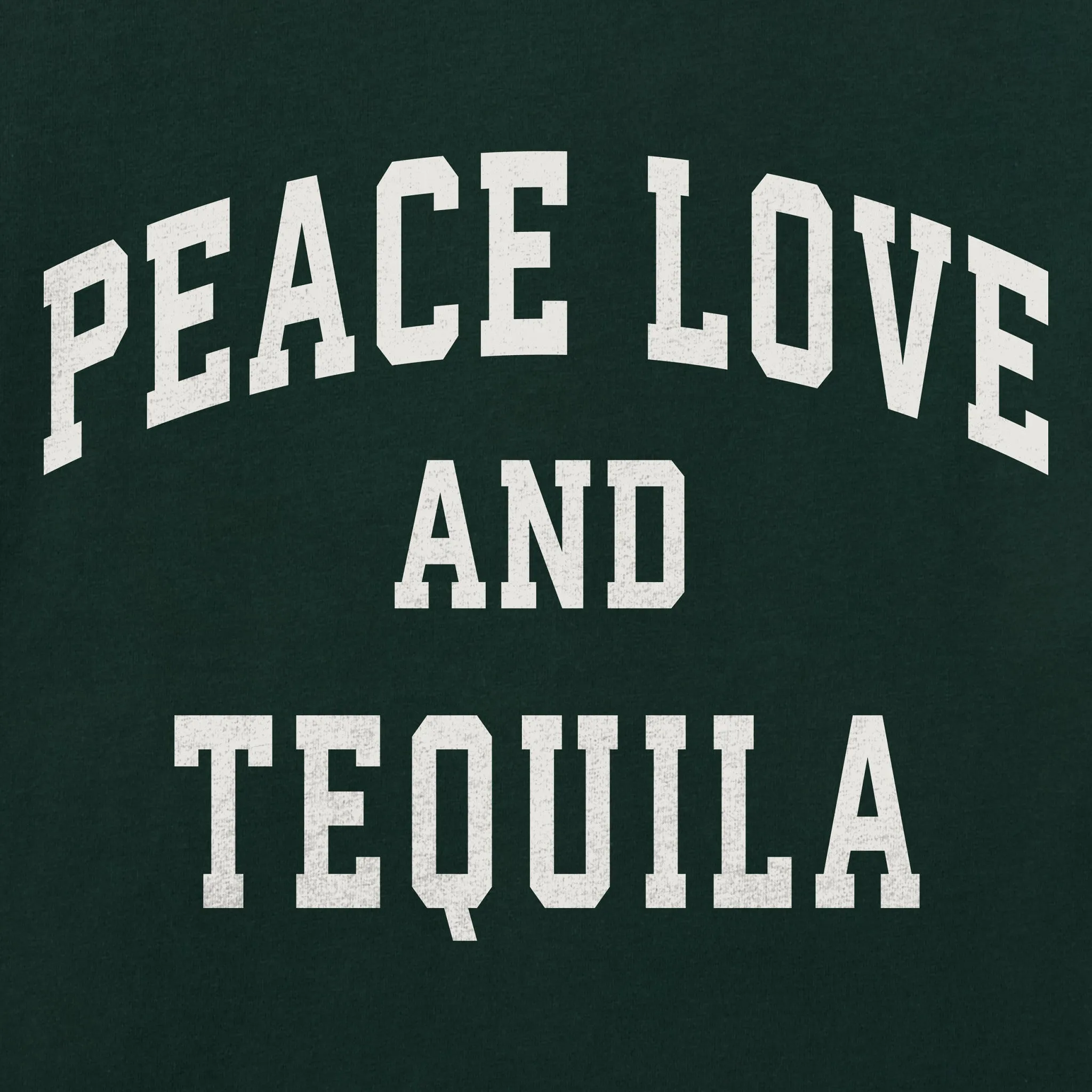 Women's Peace Love and Tequila Arch Short Sleeve Crusher Boxy Tee sold by Life is Good product image thumbnail 2
