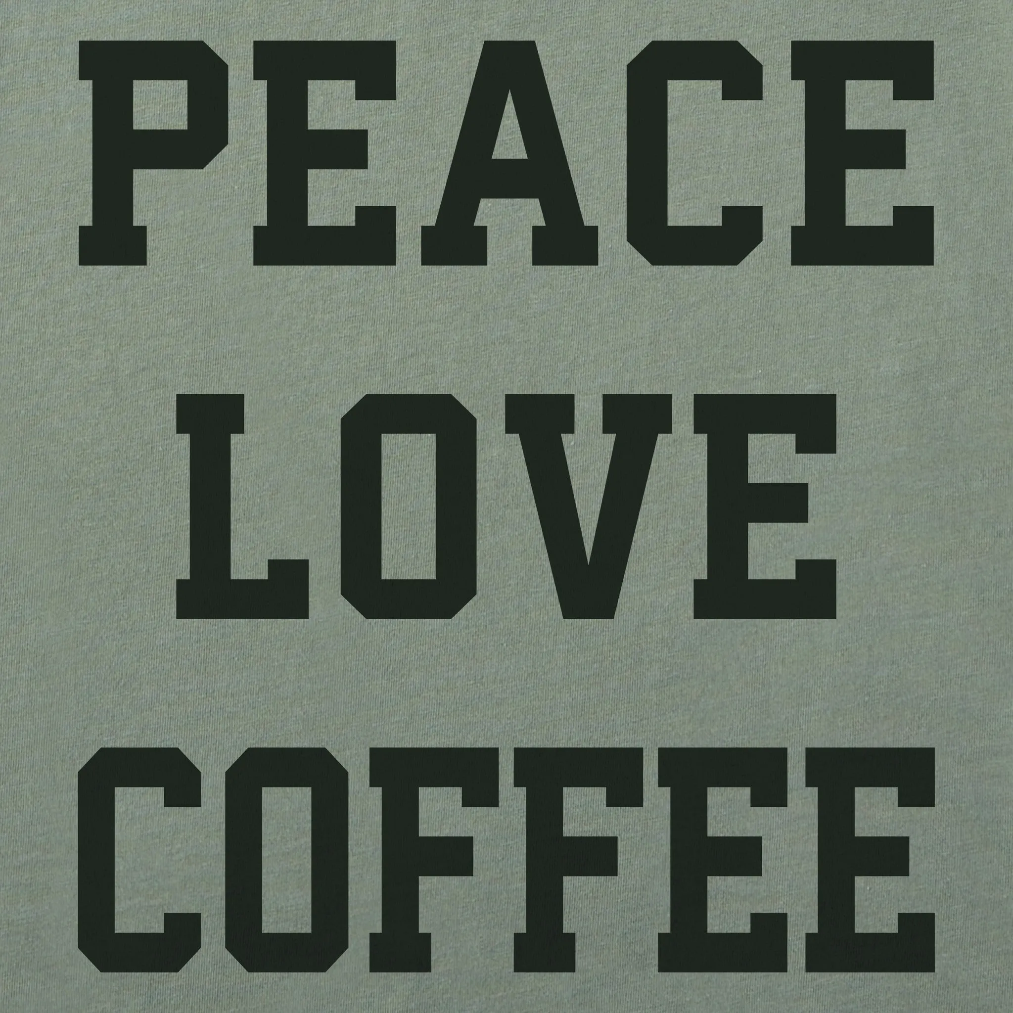 Women's Peace Love Coffee Arch Short Sleeve Crusher Boxy Tee sold by Life is Good product image thumbnail 2