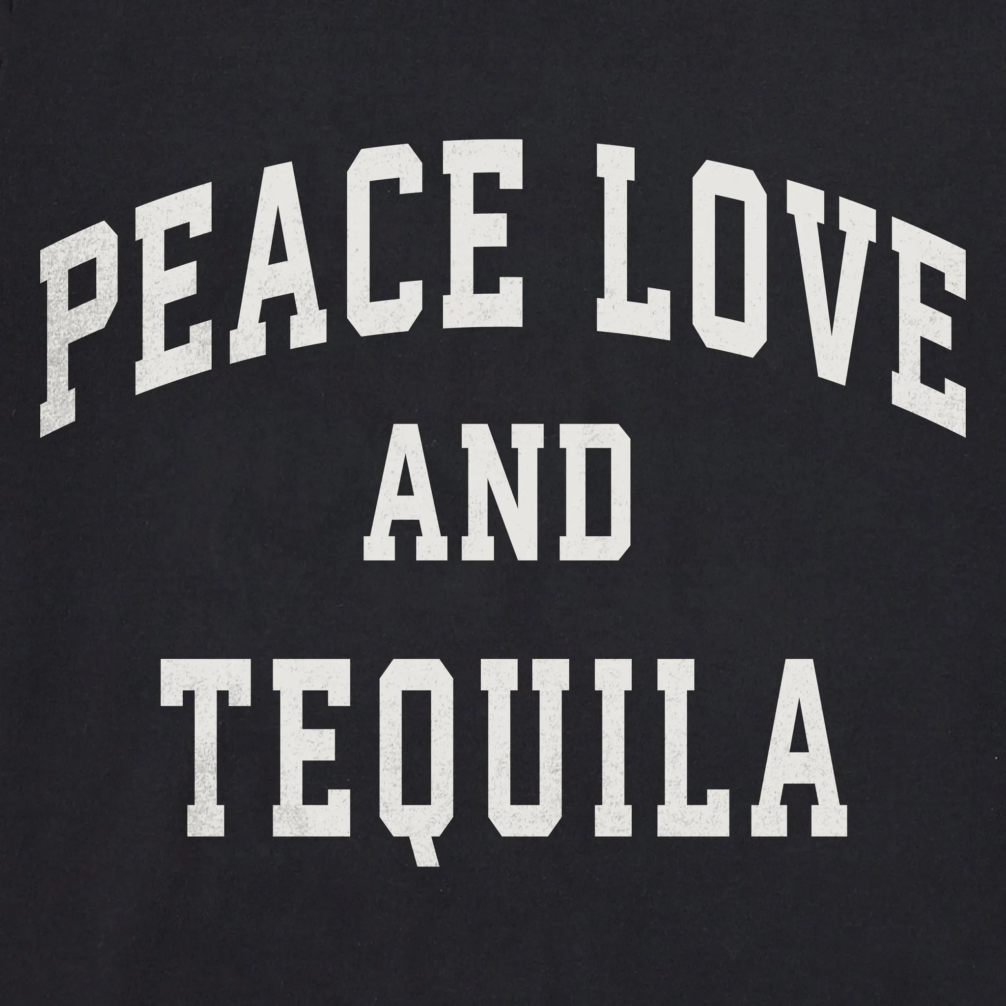 Men's Peace Love and Tequila Arch Short Sleeve Crusher Tee sold by Life is Good product image thumbnail 2