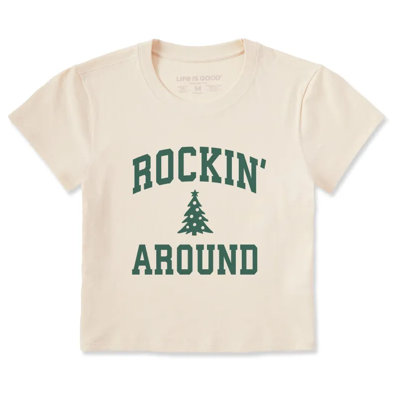 Women's Rockin Around Arch Crusher-LITE Shrunken Tee sold by Life is Good