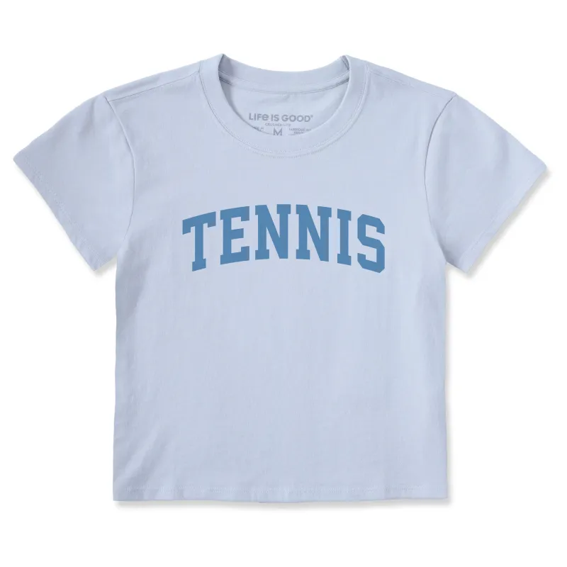Women's Tennis Arch Crusher-LITE Shrunken Tee sold by Life is Good