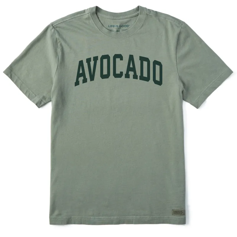 Men's Avocado Arch Short Sleeve Crusher Tee sold by Life is Good