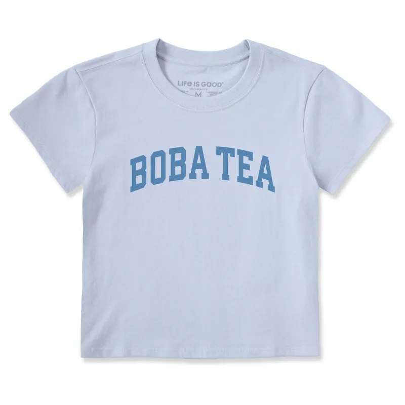 Women's Boba Tea Arch Crusher-LITE Shrunken Tee made by Life is Good