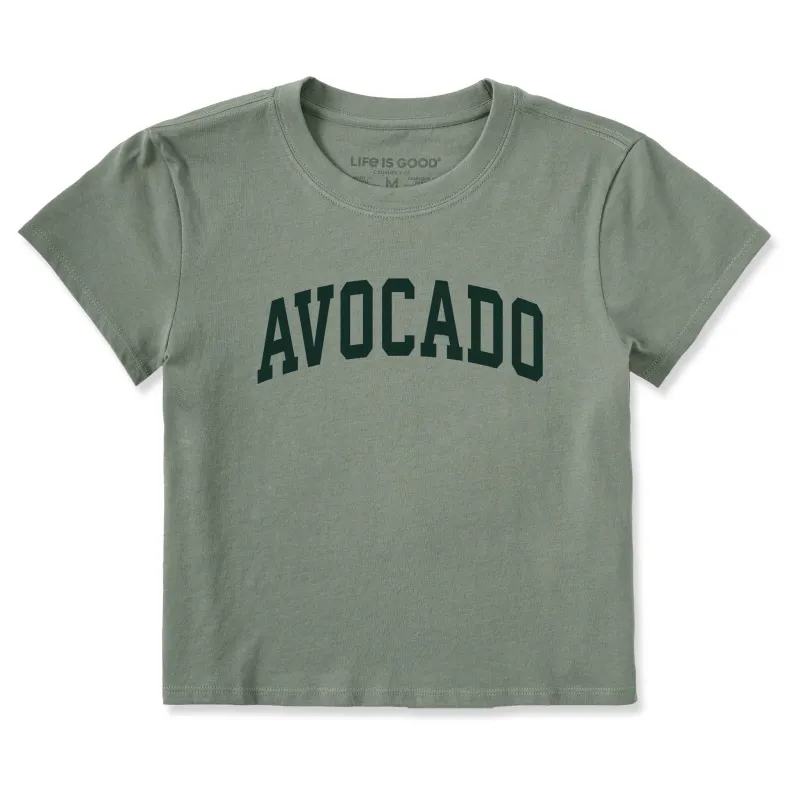 Women's Avocado Arch Crusher-LITE Shrunken Tee sold by Life is Good