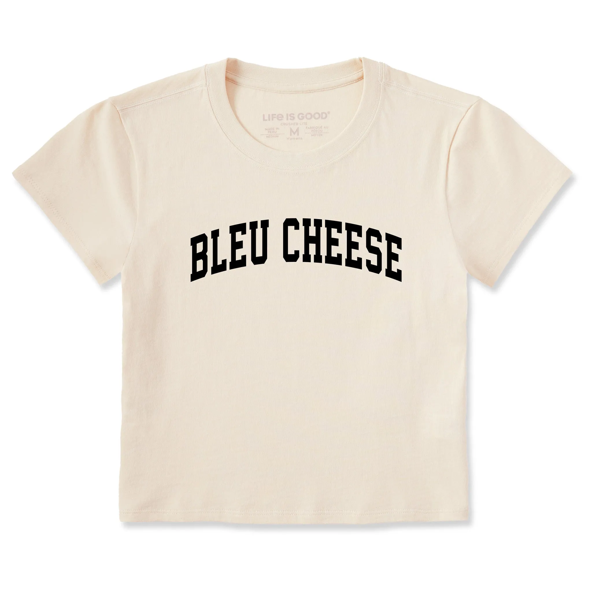 Women's Bleu Cheese Arch Crusher-LITE Shrunken Tee sold by Life is Good