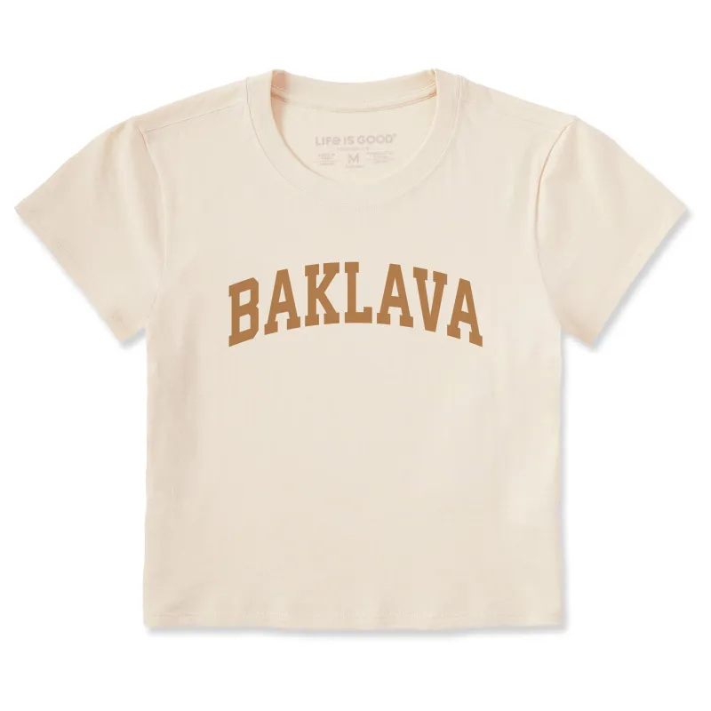 Women's Baklava Arch Crusher-LITE Shrunken Tee sold by Life is Good
