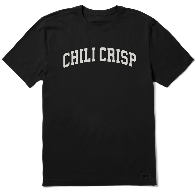 Men's Chili Crisp Arch Short Sleeve Crusher Tee sold by Life is Good