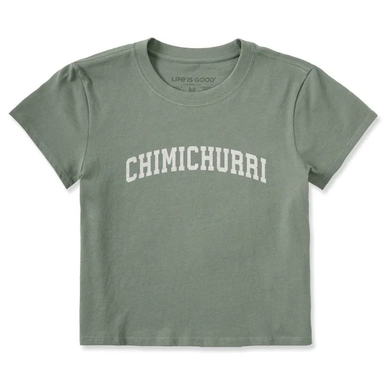Women's Chimichurri Arch Crusher-LITE Shrunken Tee sold by Life is Good