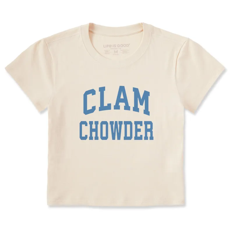Women's Clam Chowder Arch Crusher-LITE Shrunken Tee sold by Life is Good