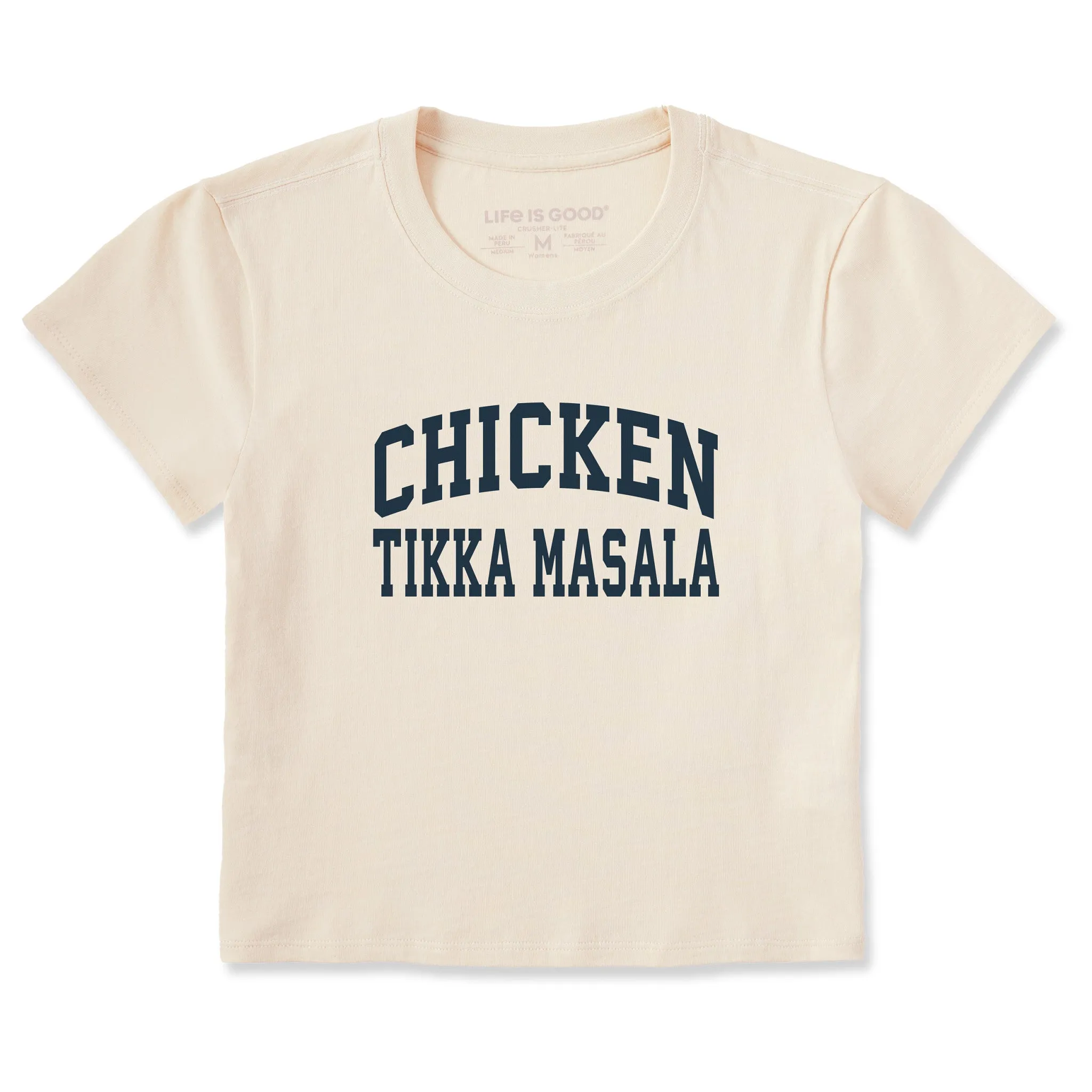 Women's Chicken Tikka Masala Arch Crusher-LITE Shrunken Tee sold by Life is Good