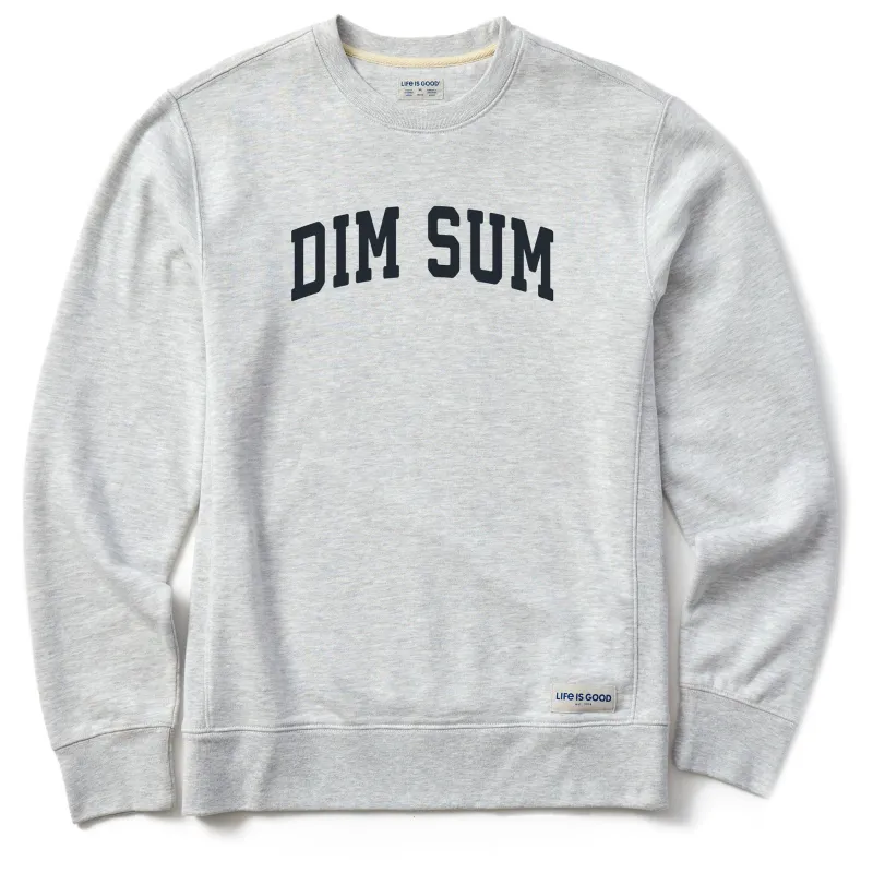 Men's Dim Sum Arch Simply True Fleece Crew sold by Life is Good