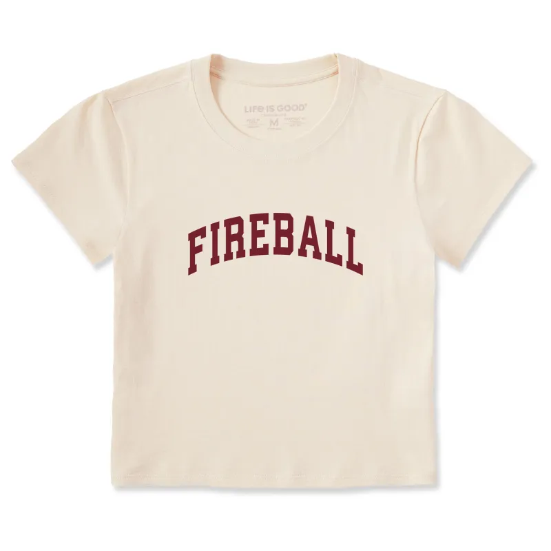 Women's Fireball Arch Crusher-LITE Shrunken Tee sold by Life is Good