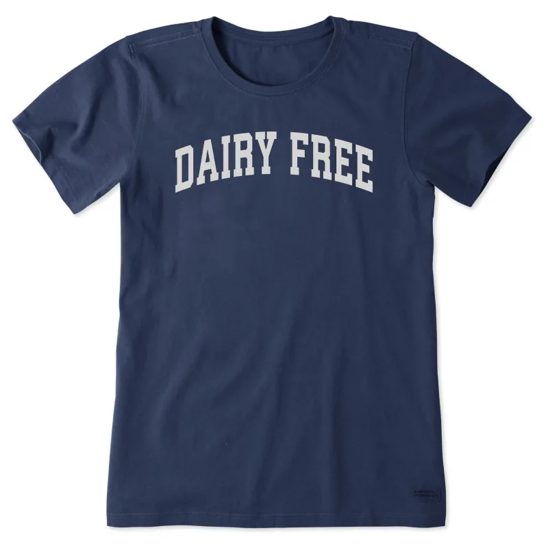 Women's Dairy Free Arch Short Sleeve Crusher Tee made by Life is Good
