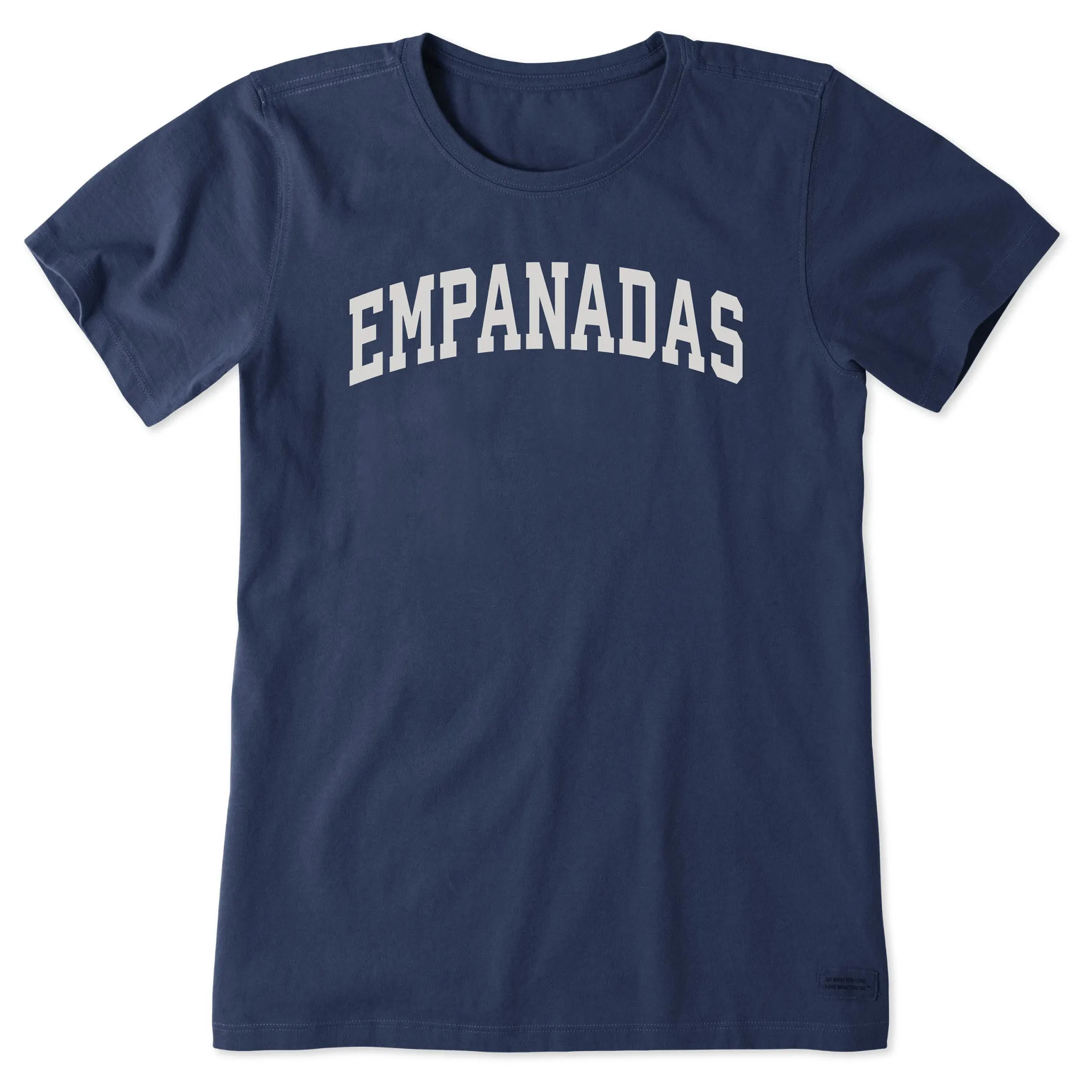 Women's Empanadas Arch Short Sleeve Crusher Tee sold by Life is Good