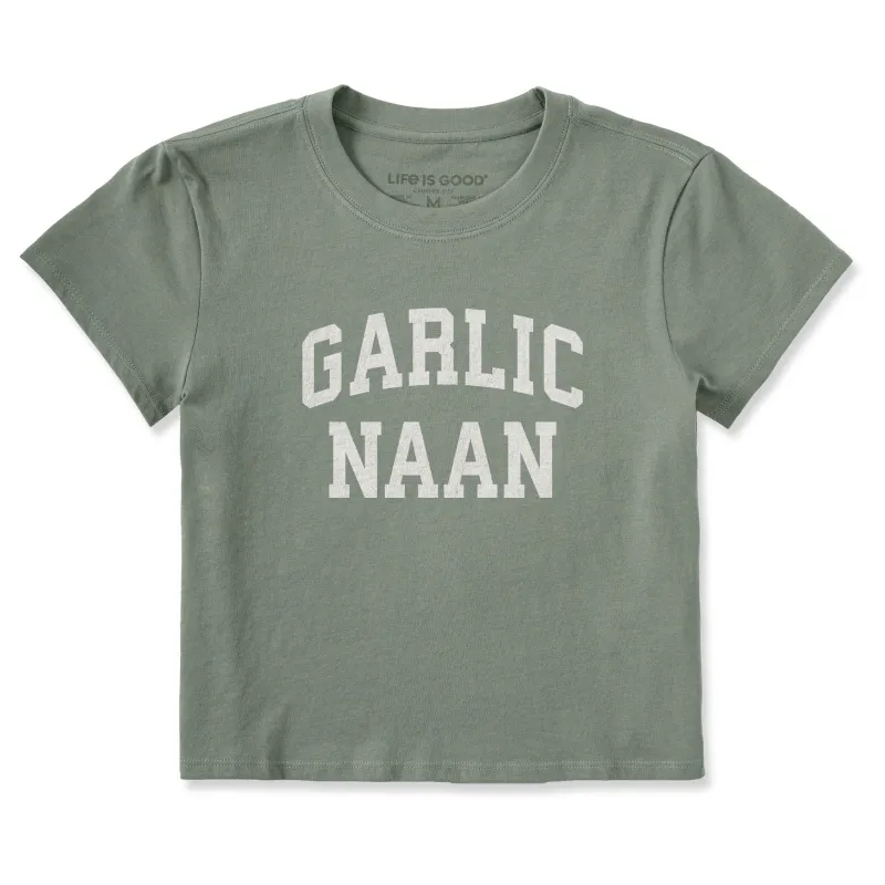 Women's Garlic Naan Arch Crusher-LITE Shrunken Tee sold by Life is Good
