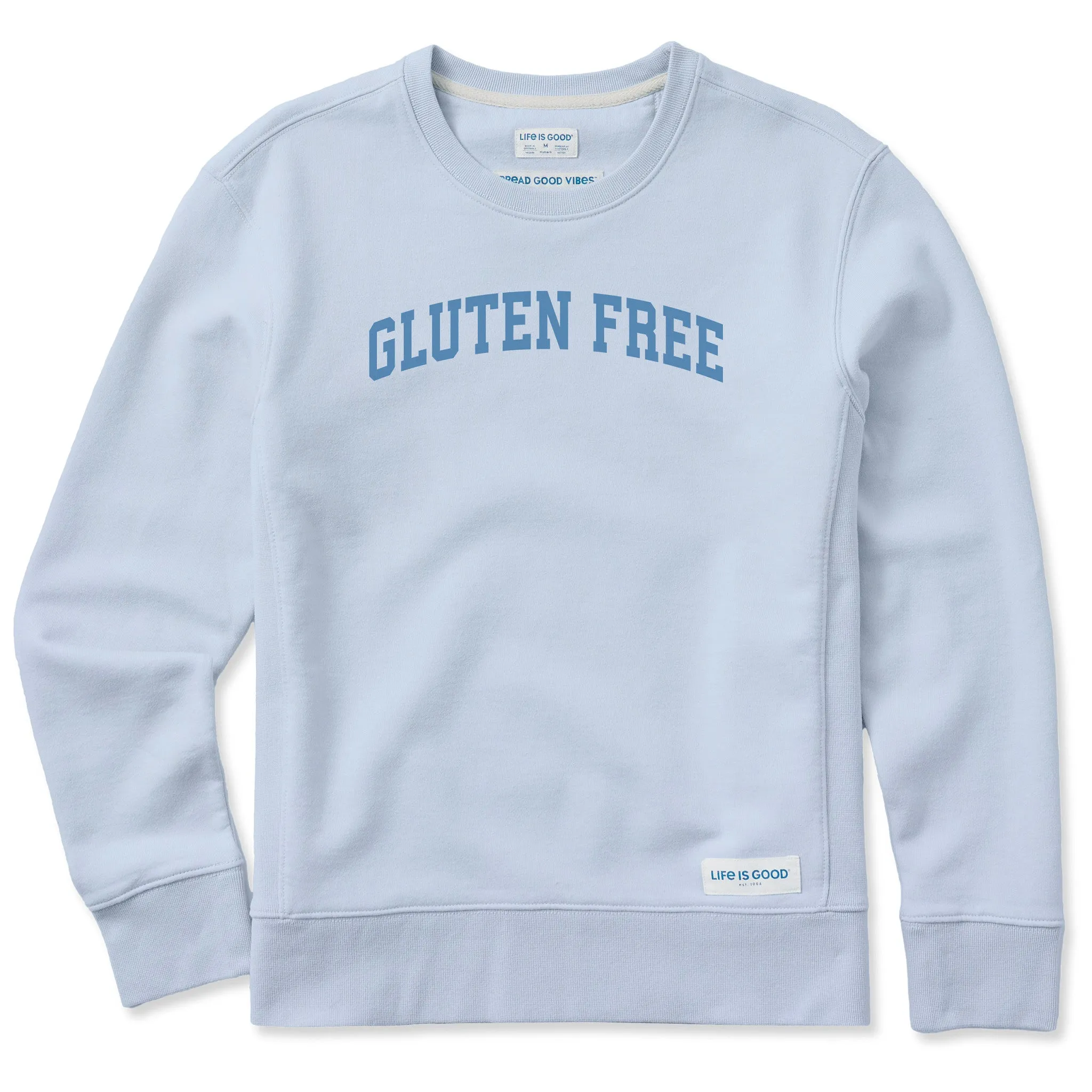 Women's Gluten Free Arch Simply True Fleece Crew sold by Life is Good