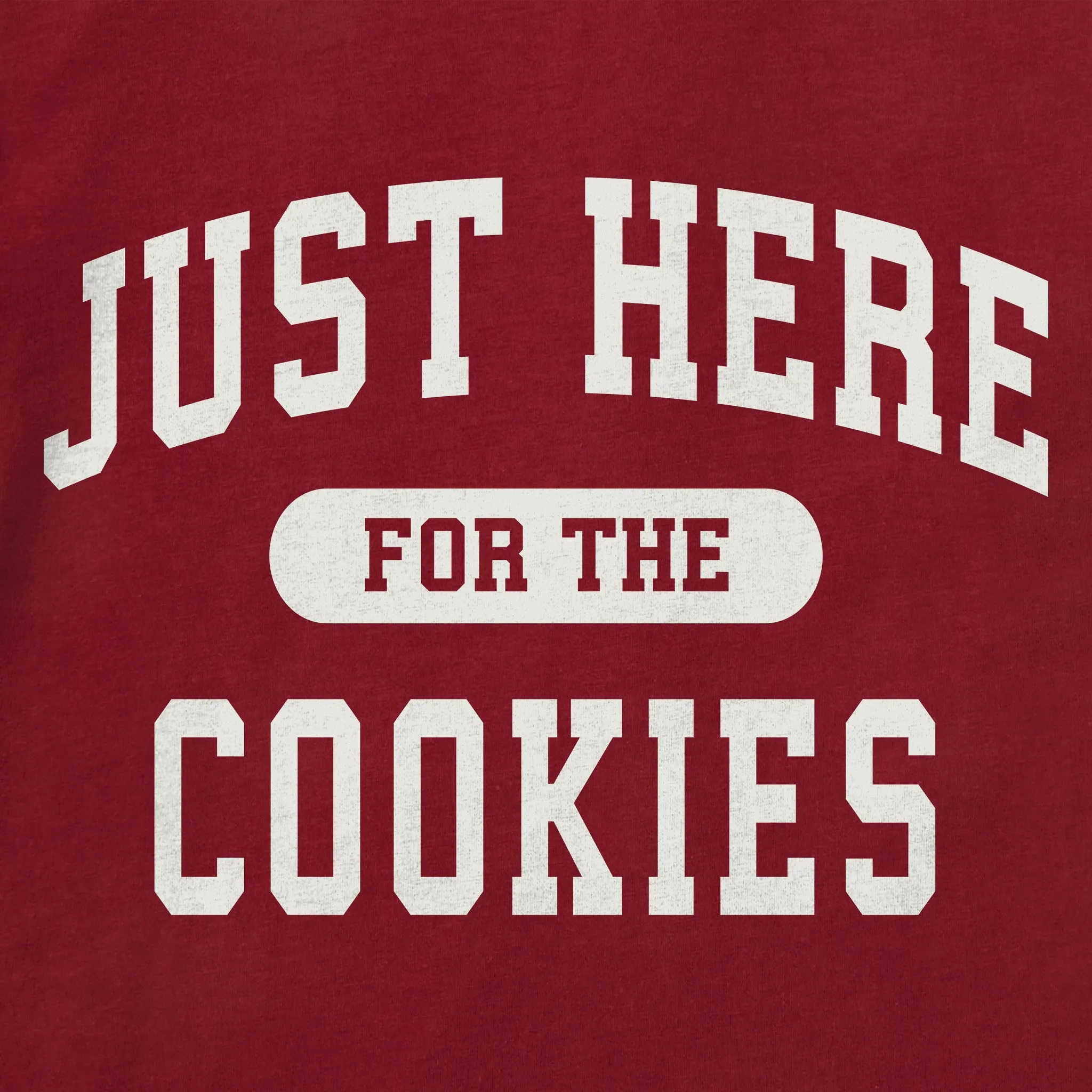 Men's Just Here for the Cookies Long Sleeve Crusher Tee sold by Life is Good product image thumbnail 2