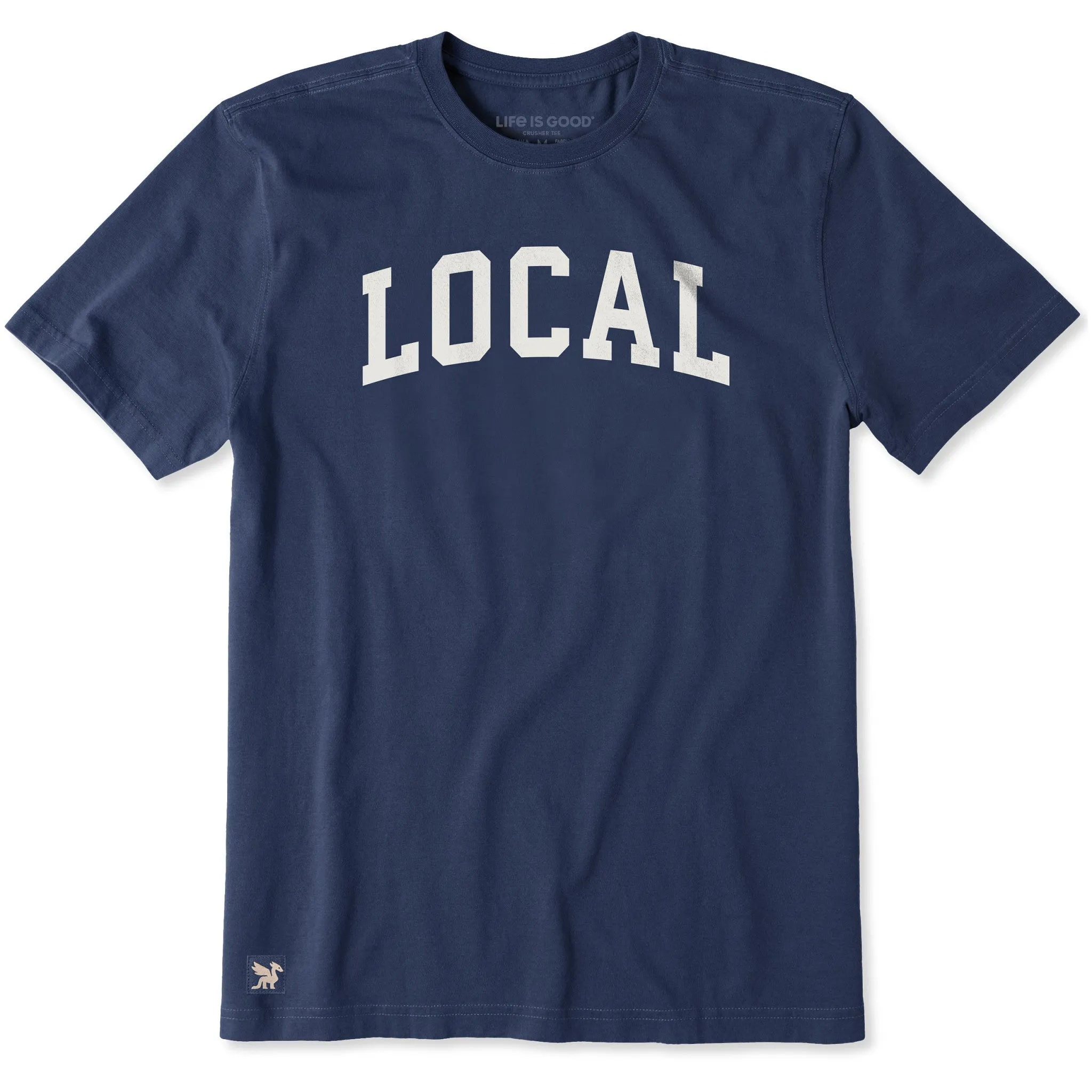 Men's Local Arch Short Sleeve Crusher Tee sold by Life is Good