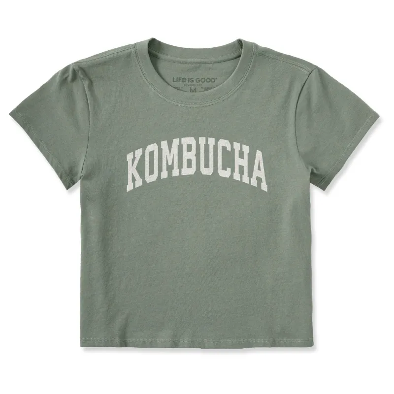 Women's Kombucha Arch Crusher-LITE Shrunken Tee sold by Life is Good
