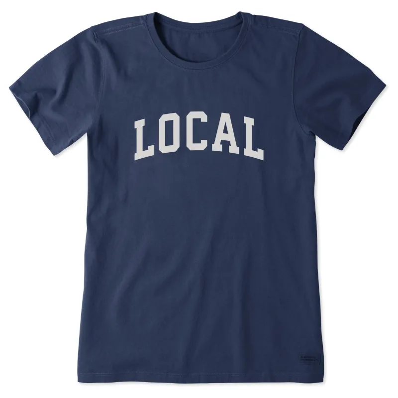 Women's Local Arch Short Sleeve Crusher Tee sold by Life is Good