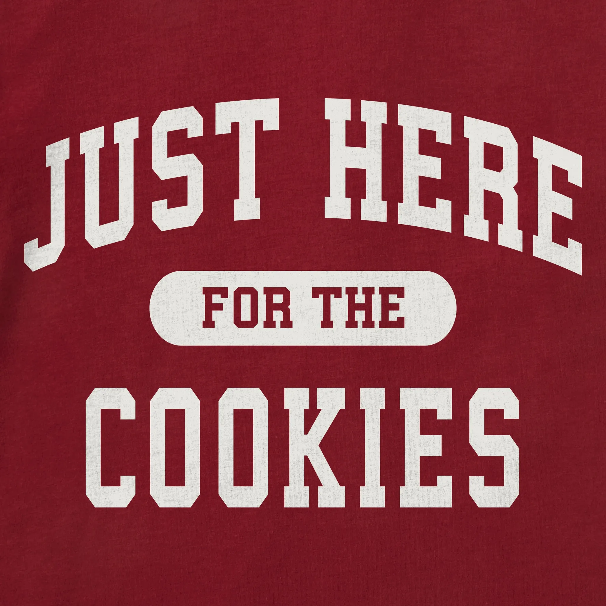 Women's Just Here for the Cookies Long Sleeve Crusher Tee sold by Life is Good product image thumbnail 2