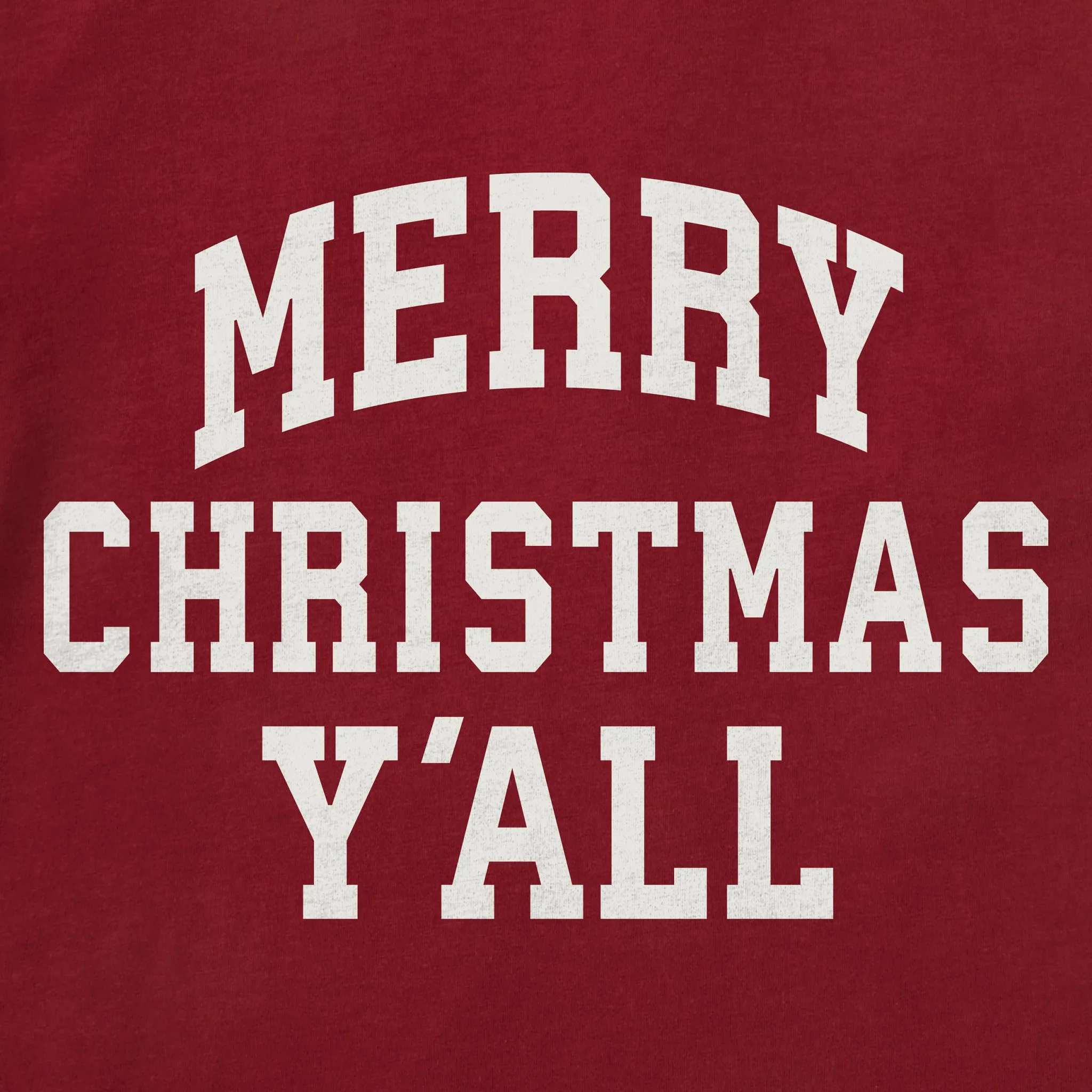 Men's Merry Christmas Yall Arch Long Sleeve Crusher Tee sold by Life is Good product image thumbnail 2