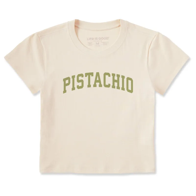 Women's Pistachio Arch Crusher-LITE Shrunken Tee sold by Life is Good