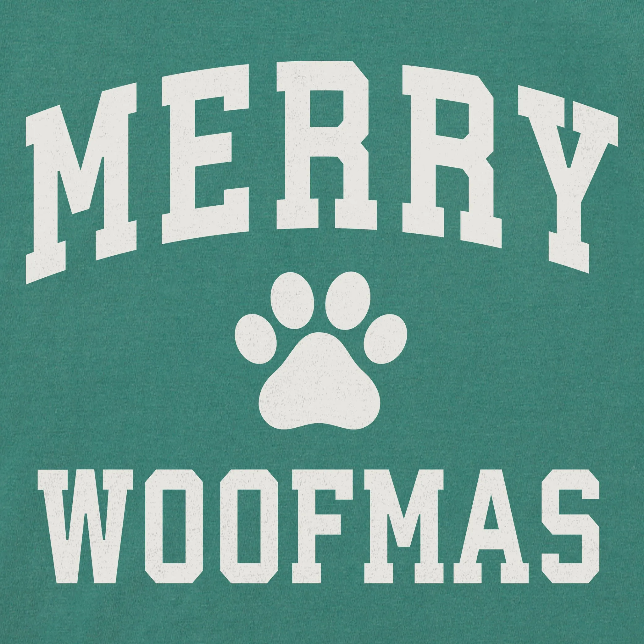 Women's Merry Woofmas Arch Simply True Fleece Crew sold by Life is Good product image thumbnail 2