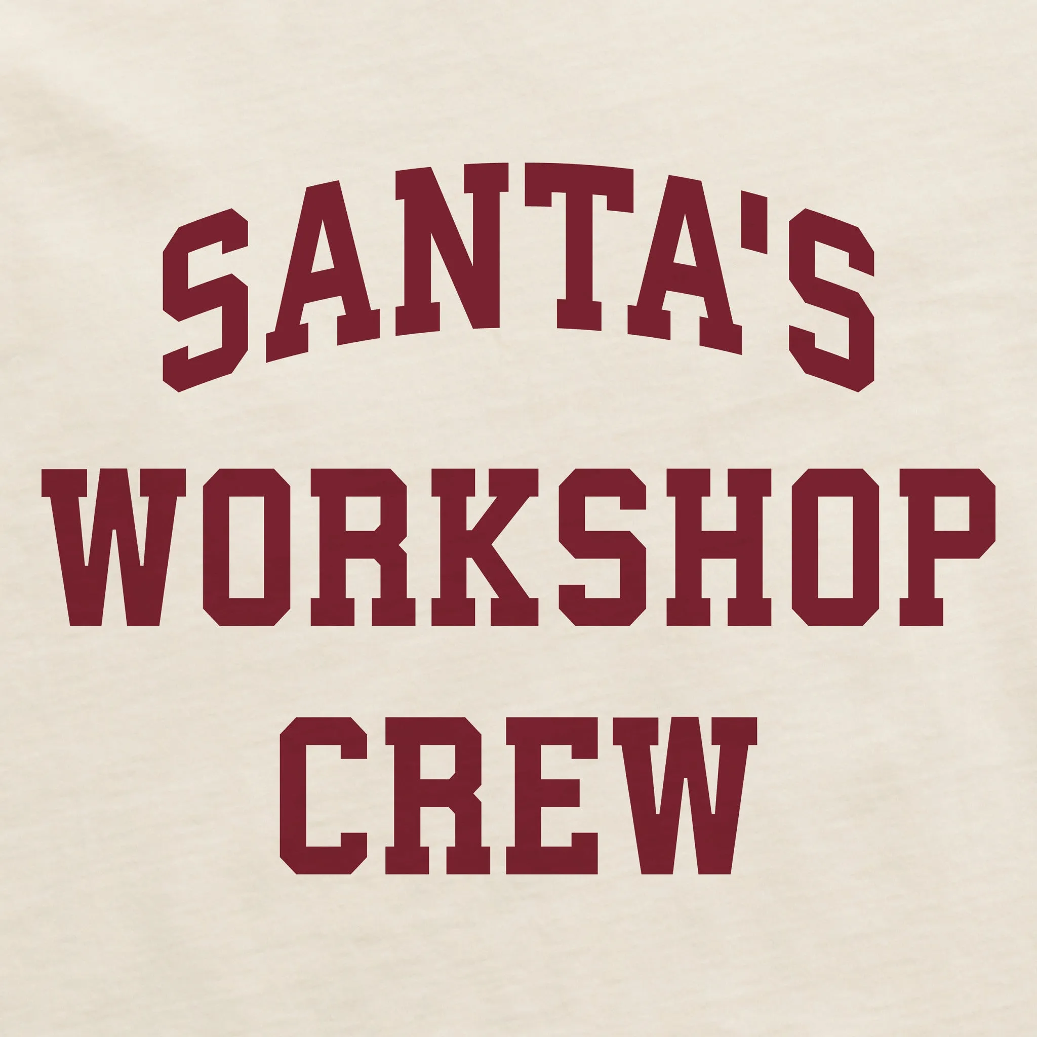 Women's Santa's Workshop Crew Arch Short Sleeve Crusher Boxy Tee sold by Life is Good product image thumbnail 2