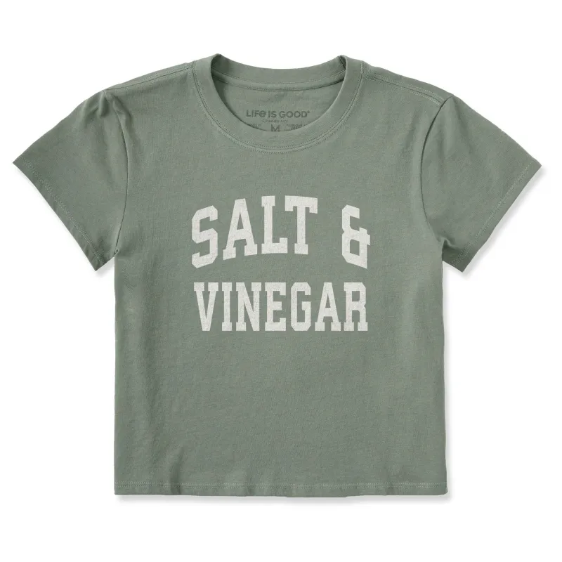 Women's Salt & Vinegar Arch Crusher-LITE Shrunken Tee sold by Life is Good