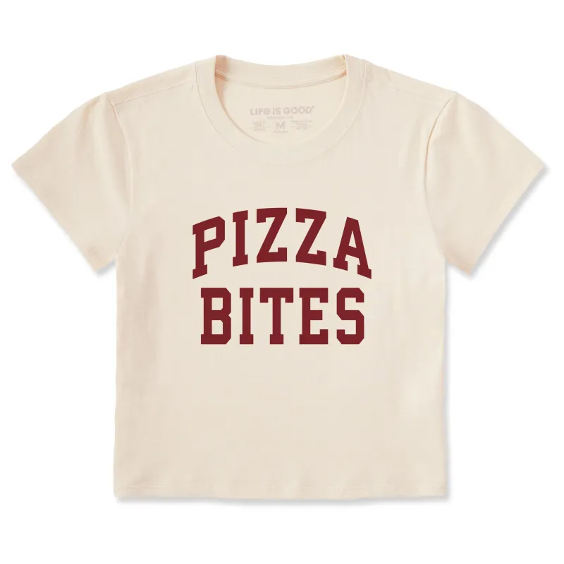 Women's Pizza Bites Arch Crusher-LITE Shrunken Tee sold by Life is Good