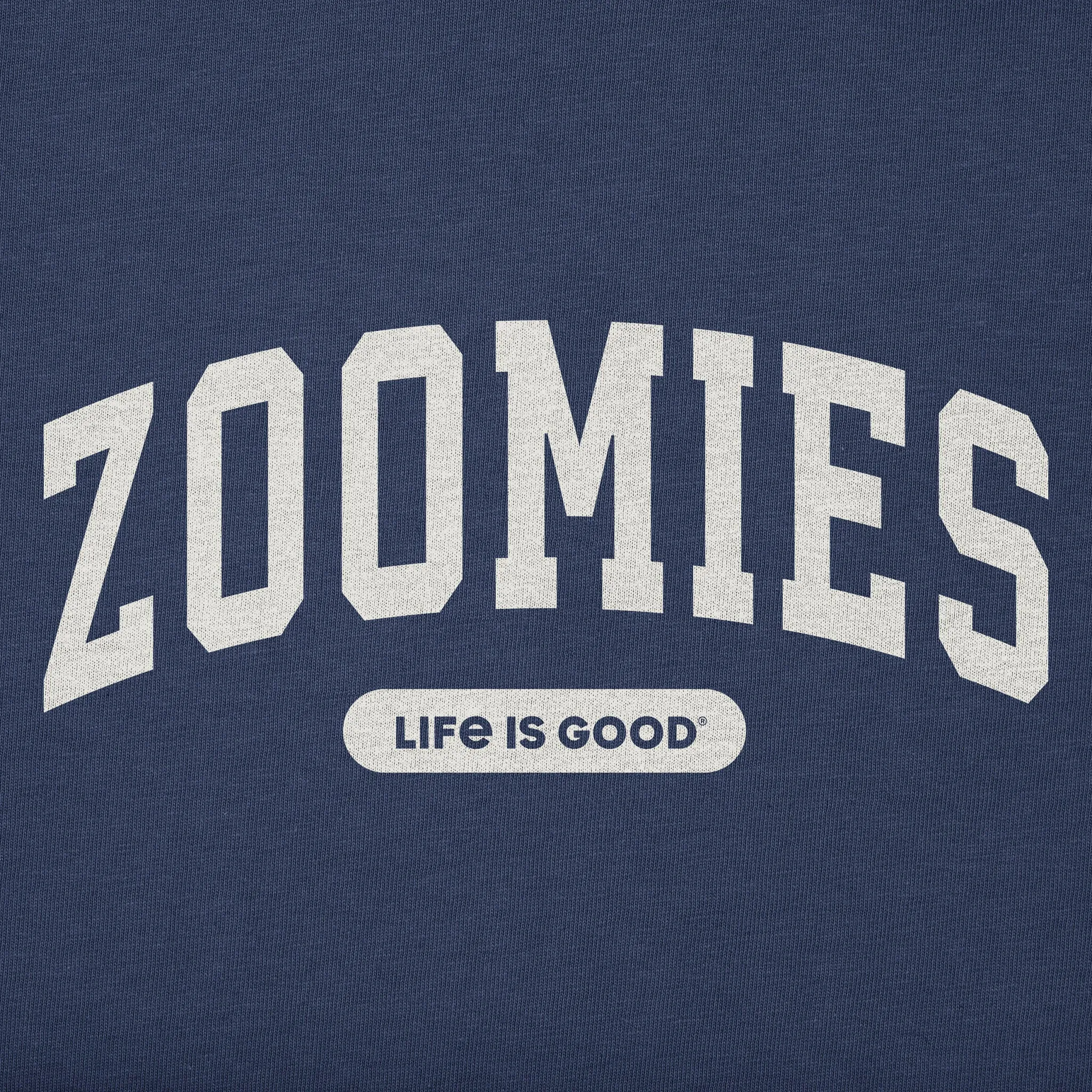 Women's Zoomies Arch Long Sleeve Crusher Tee sold by Life is Good product image thumbnail 2